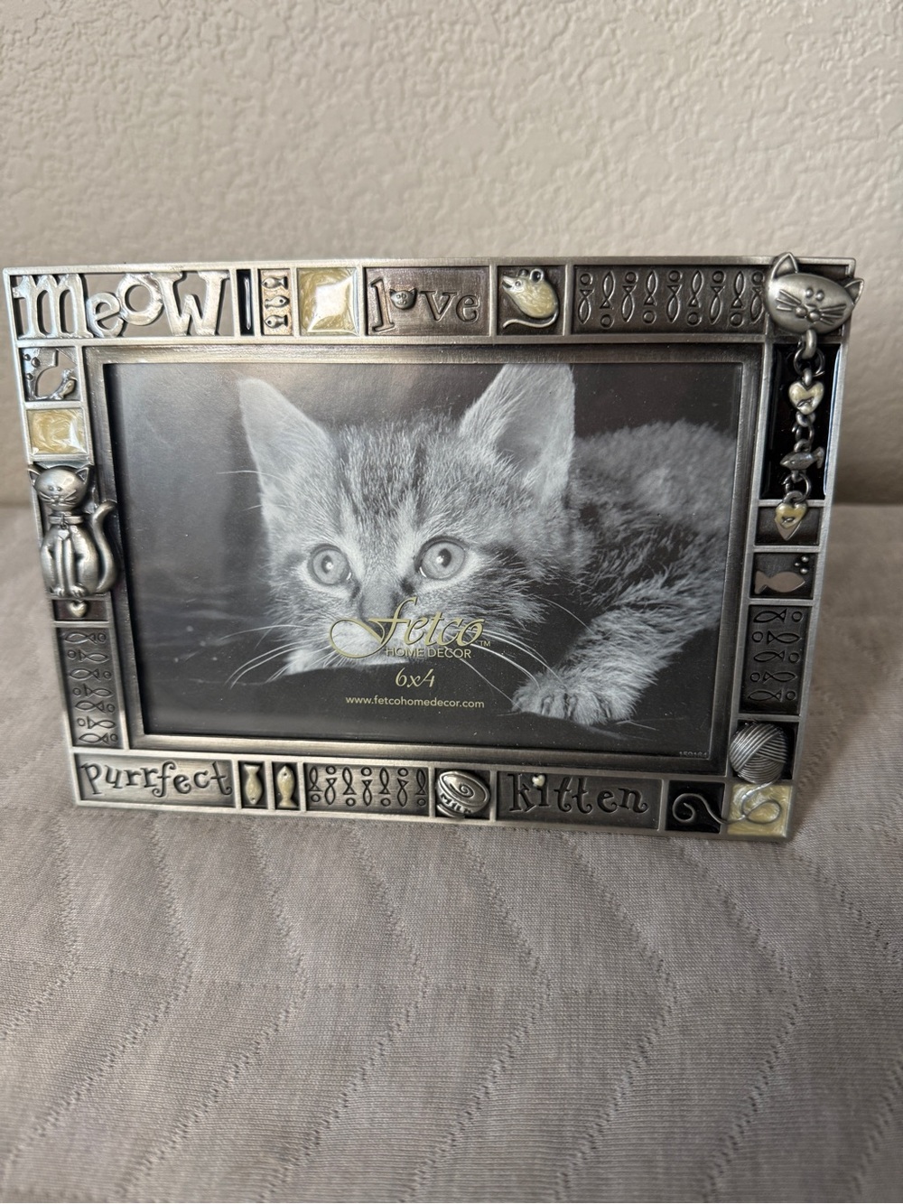 Adorable Meow Kitten Purrfect Photo Frame New